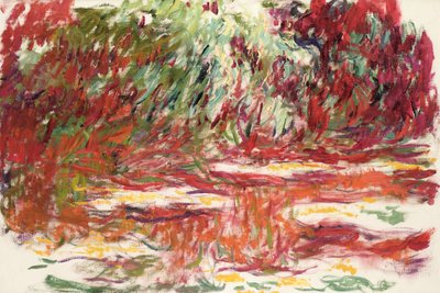 Waterlily Pond, 1918-19 by Claude Monet